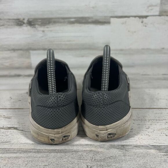 Vans Off The Wall Slip On Sneakers Gray Low Top Unisex M6.5/W8 US - Picture 3 of 8